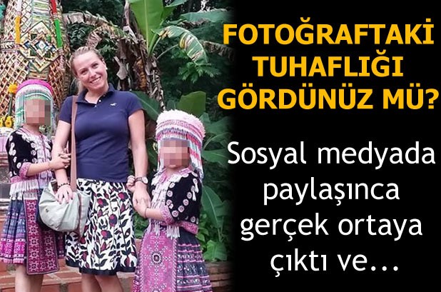 FOTOĞRAFTAKİ TUHAFLIĞI GÖRDÜNÜZ MÜ? SOSYAL MEDYADA PAYLAŞINCA GERÇEK ORTAYA ÇIKTI VE...