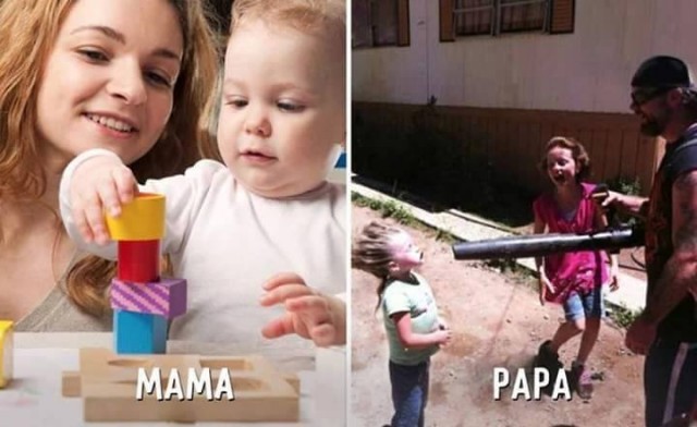 Anne ve baba arasındaki farklar!