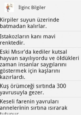 İLGİNÇ BİLGİLER!