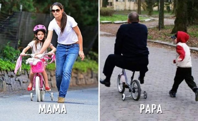 Anne ve baba arasındaki farklar!