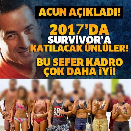 SURVİVOR’A GİDECEKLER BELLİ OLDU…