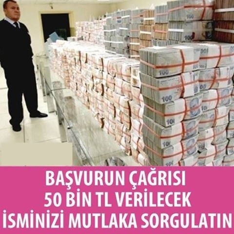 DEVLETTEN KAYITSIZ ŞARTSIZ 50 BİN TL ! İŞTE BAŞVURU ŞARTLARI..!