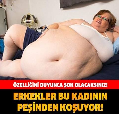 ERKEKLER BU KADININ PEŞİNDEN KOŞUYOR! BU KADININ ÖYLE BİR ÖZELLİĞİ VAR Kİ..  GALERİ'NİN DEVAMI İÇİN TIKLAYIN..!