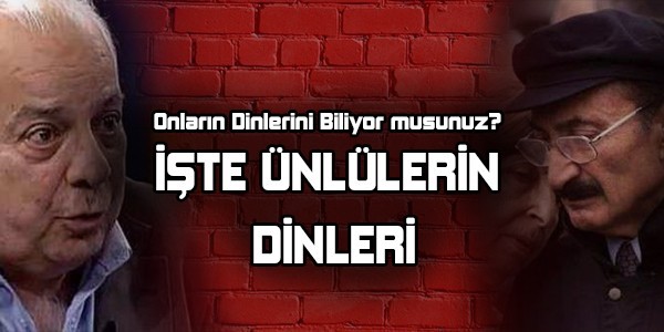 ONLARIN DİNLERİNİ BİLİYOR MUSUNUZ ?