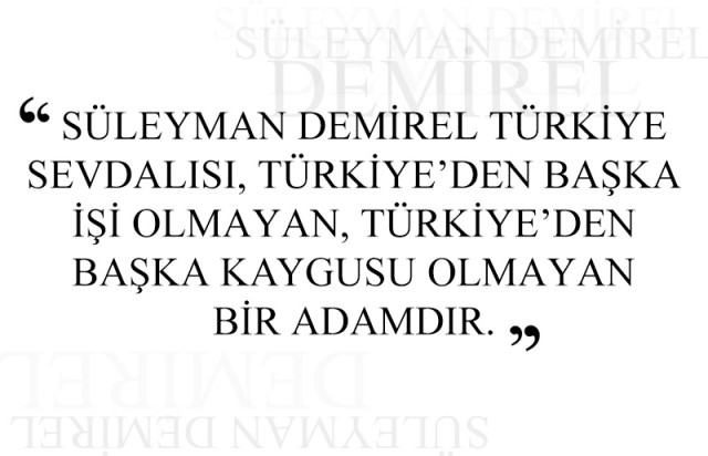 Süleyman Demirel'in Hayatı