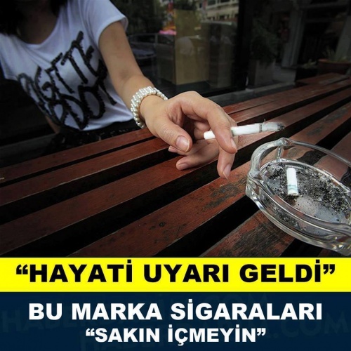 ASLINDA SİGARAYI BIRAKMAK DAHA İYİ AMA HALA İÇİYORSANIZ BU MARKADAN UZAK DURUN...!