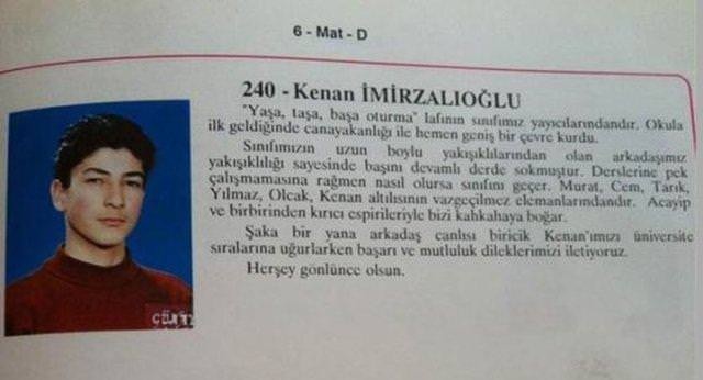 Ünlülerin Okul Yılları