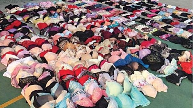 Çin'deki oltalı sutyen avcısı yakalandı