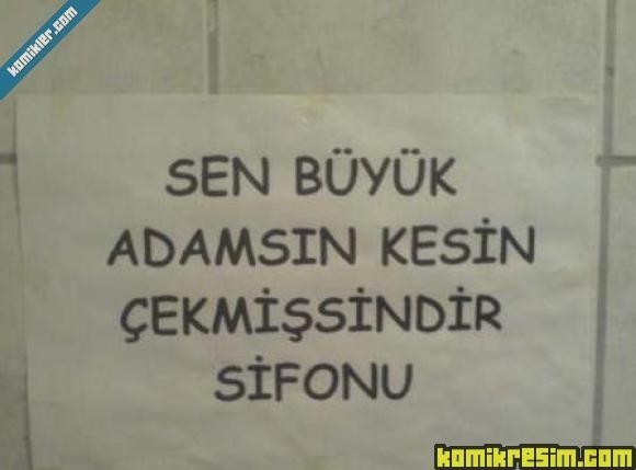 Tuvalete yazılan en komedi yazılar!