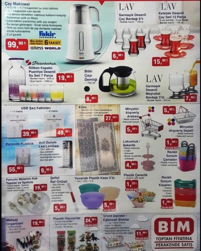 BİM MARKET EYLÜL KATALOĞU YAYINLANDI.. SAKIN KAÇIRMAYIN !!