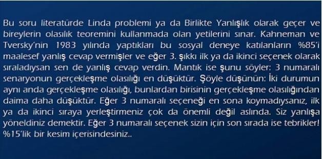 3 Soruyla Sizin Mantık Yürütme Seviyenizi Ölçüyoruz!