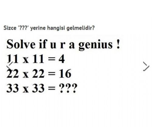 Ne Kadar Zekisiniz Görelim Bakalım!