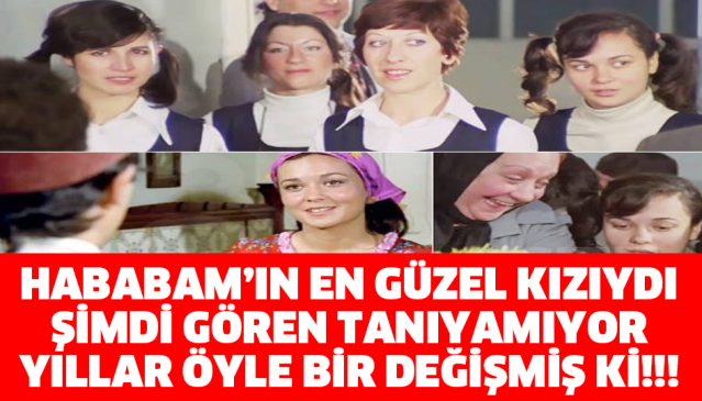 Hababam'ın Sevda'sı Sevda Aktolga şaşırttı!