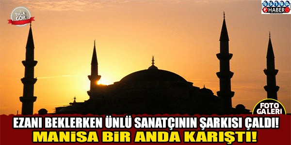 Mahalle bir anda karıştı! Ezanı beklerken...