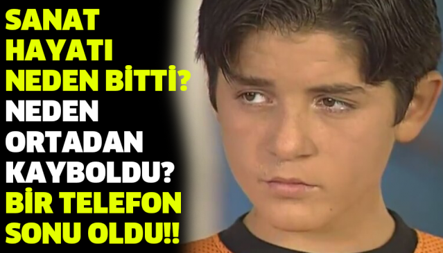 Çok şaşıracaksınız..! Sanat hayatı neden bitti? Neden ortadan kayboldu? Bir telefon sonu oldu..