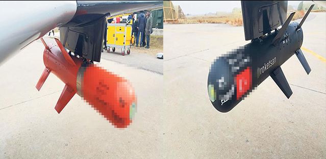 MİLLİ FÜZELERİN ÜSTÜNDE DİKKAT ÇEKEN YAZI!