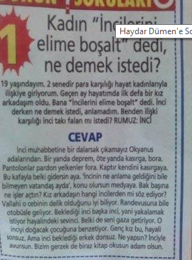 Haydar Dümen'e Sorulmuş En İlginç Sorular