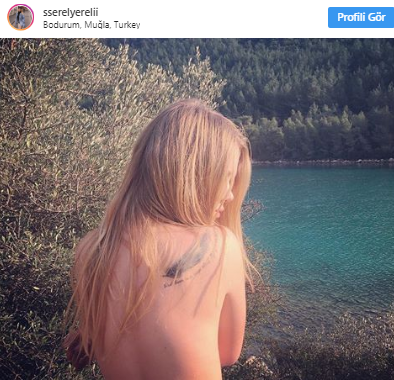 Yine Yaptığı Paylaşımla Gündem Oldu! Serel Yereli Instagram'dan Paylaştığı Çıplak Fotoğrafla Tartışma Yarattı!