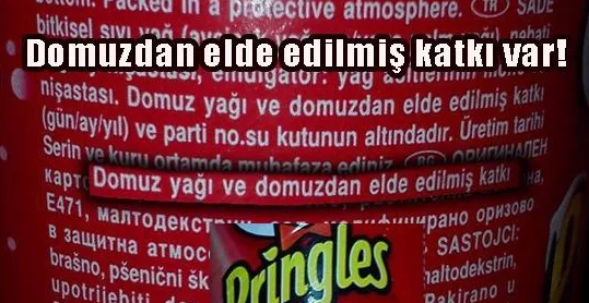 SKANDAL! Türkiye’de Her Yıl Satış Rekorları Kıran Milyonlarca Satılan Ünlü Cips Domuz Yağı İle Yapılıyormuş!