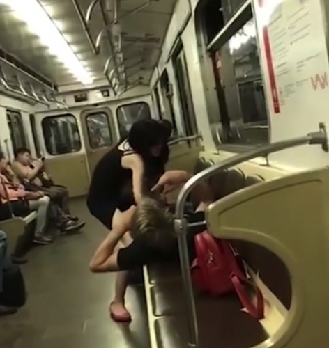 Metroda rezalet!