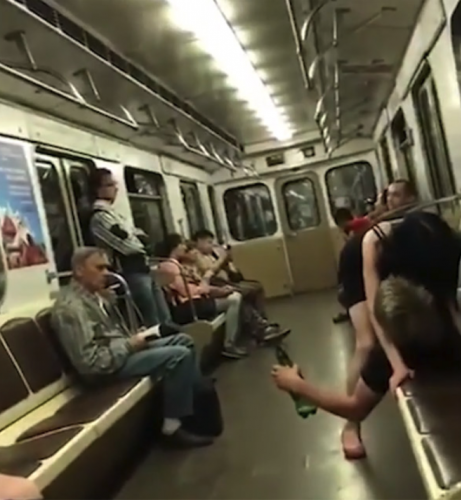 Metroda rezalet!