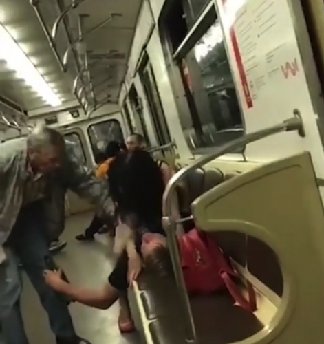 Metroda rezalet!