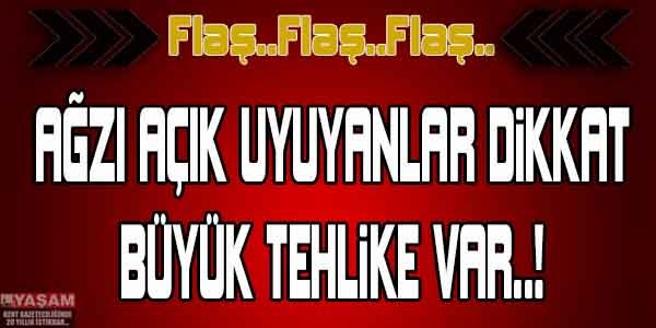 Ağzı açık uyuyanlar dikkat!