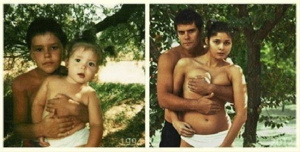 AİLE FOTOĞRFLARINI ABARTINCA ORTAYA BU GÖRÜNTÜLER ÇIKTI..! ŞOK OLACAKSINIZ..!