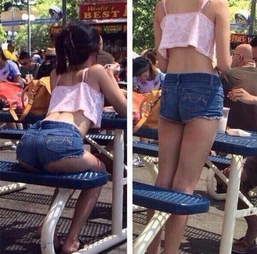 GENÇ KIZIN BACAKLARINI GÖRENLER... PAYLAŞTIĞI  FOTOĞRAFLA REZİL  OLDU!