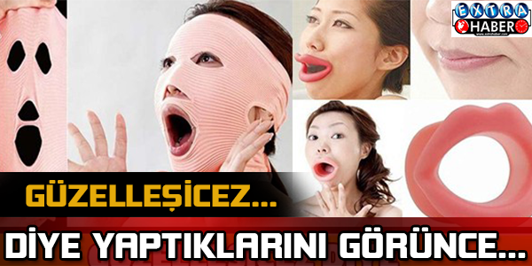 Asyalı kadınların garip güzellik aletleri