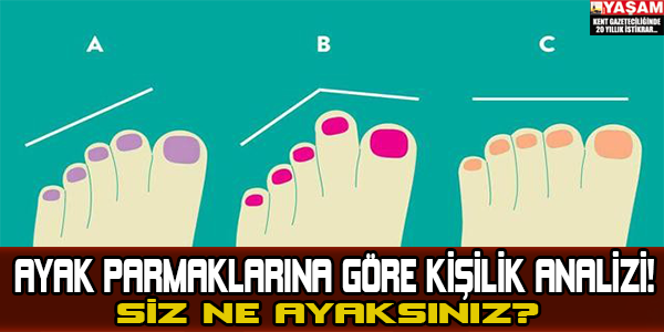 Ayak parmağınıza göre kişilik analizi! Siz ne ayaksınız?