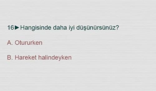 Beyninizin Hangi Yönünü Kullanıyorsunuz ?