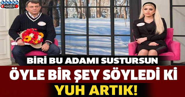 Biri bu adamı sustursun! Canlı yayında öyle bir şey söyledi ki... 'Yuh artık' dediler!