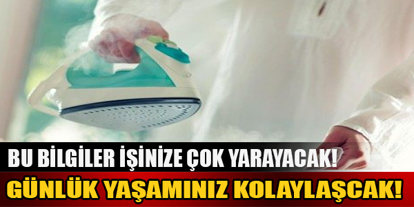 Bu bilgiler işinize çok yarayacak