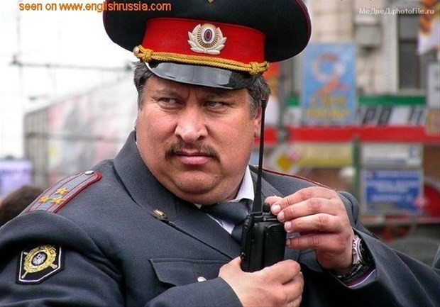 Rusya'nın polisleri görenleri sersemletti!!!