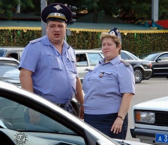 Rusya'nın polisleri görenleri sersemletti!!!