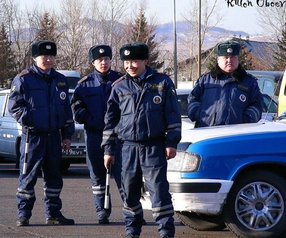 Rusya'nın polisleri görenleri sersemletti!!!