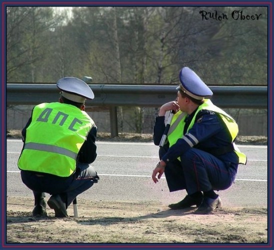 Rusya'nın polisleri görenleri sersemletti!!!
