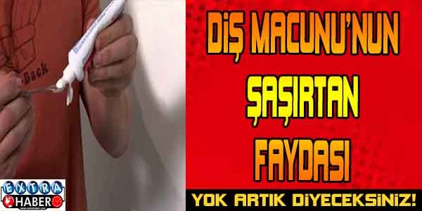Diş macununun şaşırtan faydası! Yok artık diyeceksiniz..!