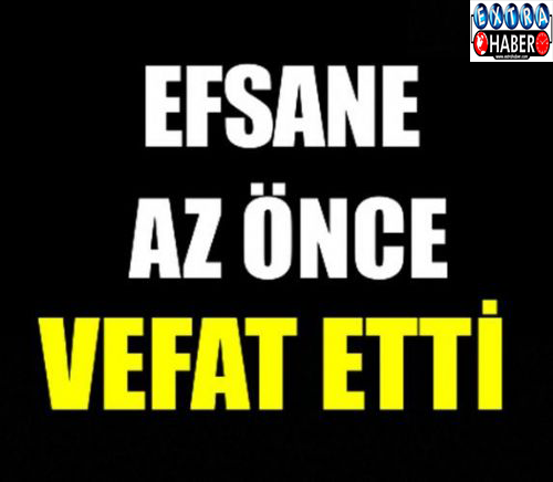Dakikalar Önce Aramızdan Ayrıldı..
