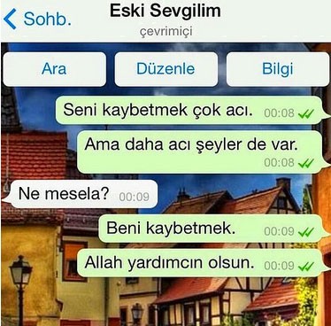 En komik 'Whatsapp' konuşmaları