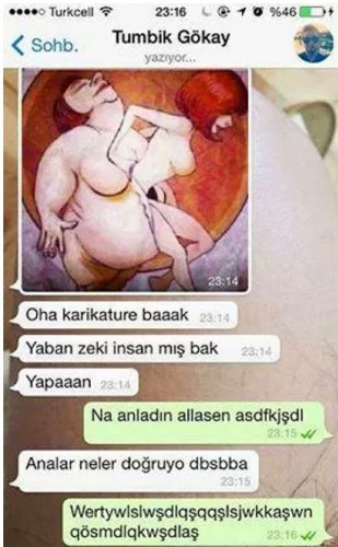 En komik 'Whatsapp' konuşmaları