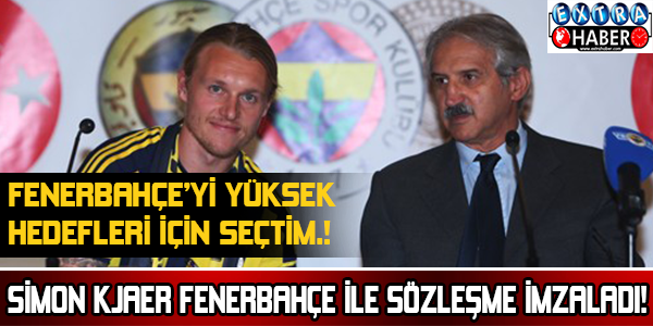 Simon Kjaer Fenerbahçe İle Sözleşme İmzaladı