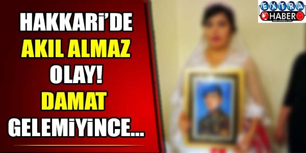 HAKKARİ'DE AKIL ALMAZ OLAY! DAMAT GELEMİYİNCE...