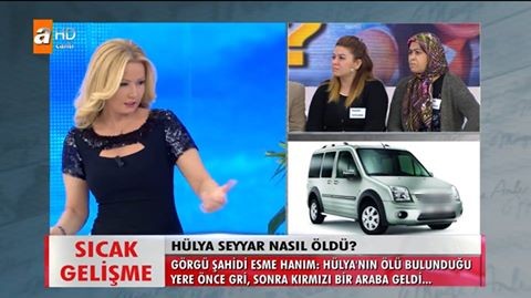 MÜGE ANLI'DA ŞOK...ŞOK...ŞOK... HÜLYA SEYYAR CİNAYETİNE POLİSTEN GELEN HABER NE?