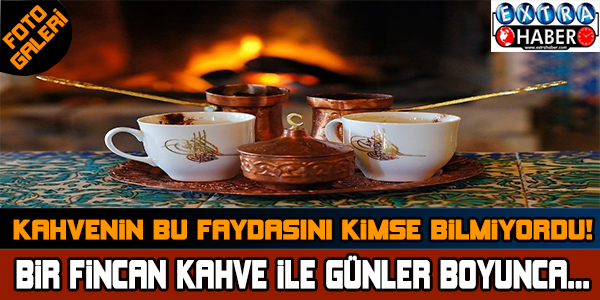 Kahvenin bu faydasına çok şaşıracaksınız!