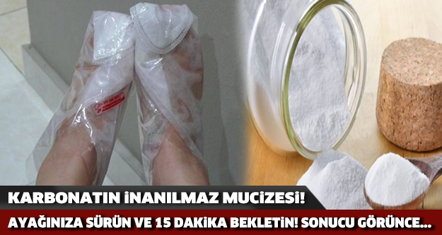 Karbonatın bu etkisini kimse bilmiyor!