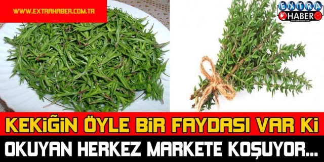 Kekiğin öyle bir faydası var ki.. Okuyan herkes markete koşuyor !