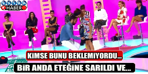 KİMSE BUNU BEKLEMİYORDU.. BİR ANDA ETEĞİNE SARILDI VE...