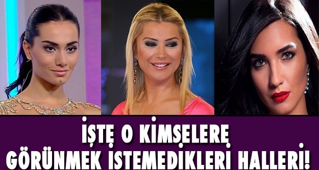 Makyajsız yakalanan ünlüler!